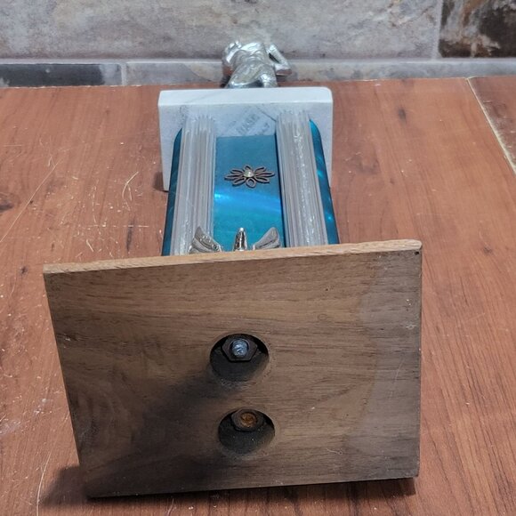 Vintage Golf Trophy Female Golfer Figurine Missing Golf Club - Picture 4 of 13